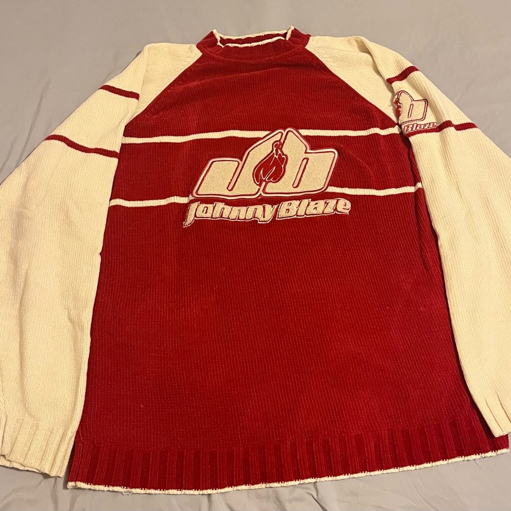 Vintage Johnny Blaze Sweatshirt Rare Size XXL Method Man Clothing WU TANG CLAN